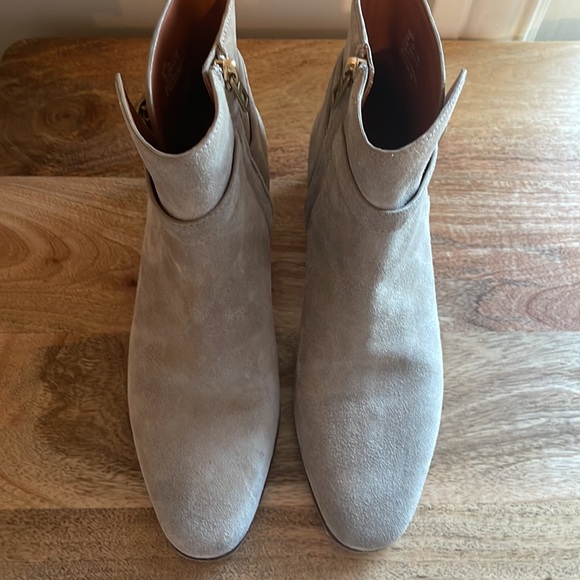 Coach Chrystie Suede Bootie | Size 7.5 | Oat - Picture 15 of 16